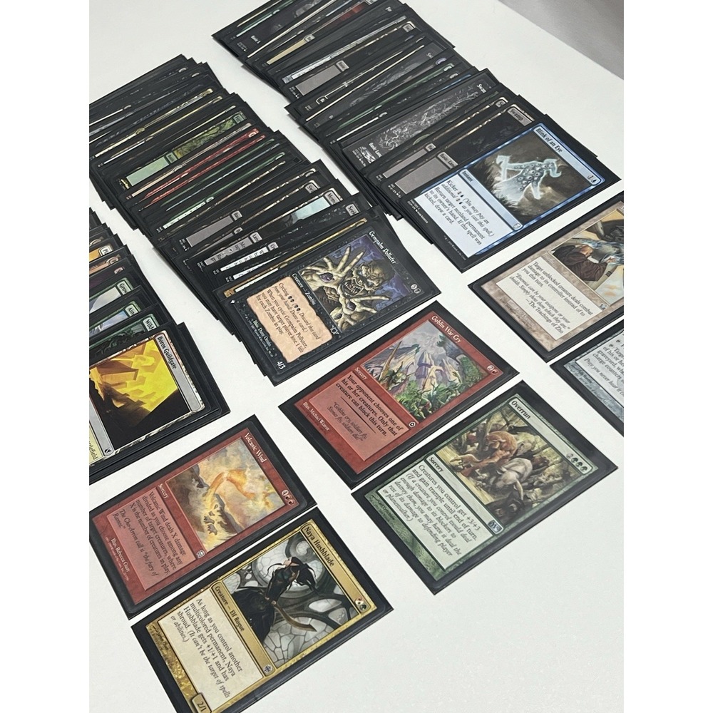 MAGIC THE GATHERING LOT OF 100+ Cards Common,Rare,Uncommon And More 90s